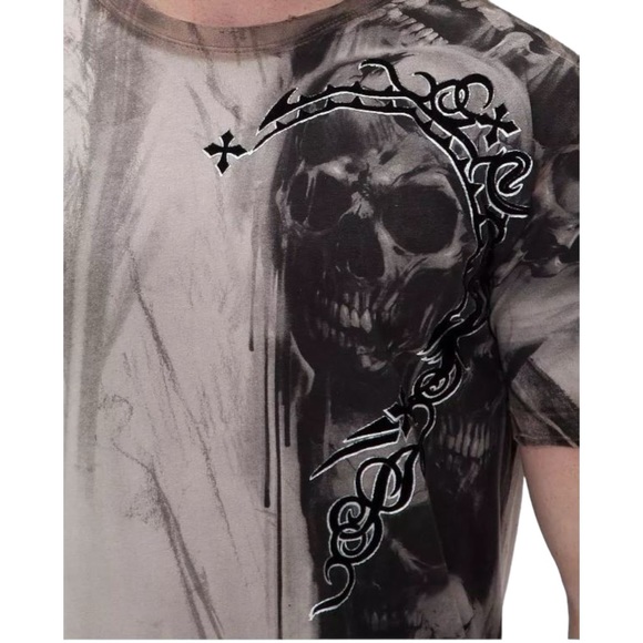 Affliction Men's T-shirt Walking dead - Picture 6 of 7